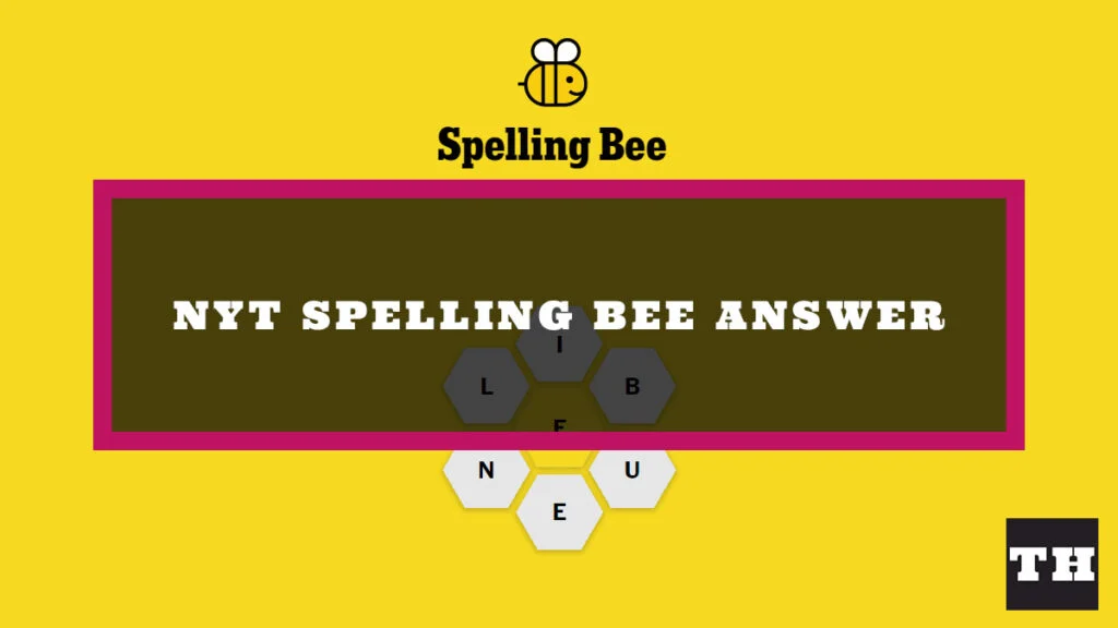 Spelling Bee NYT Nov